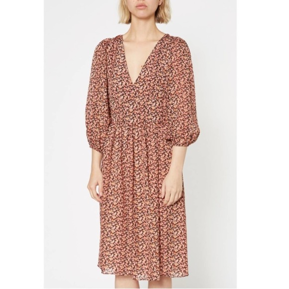 VANESSA BRUNO Y2K wool and silk dress